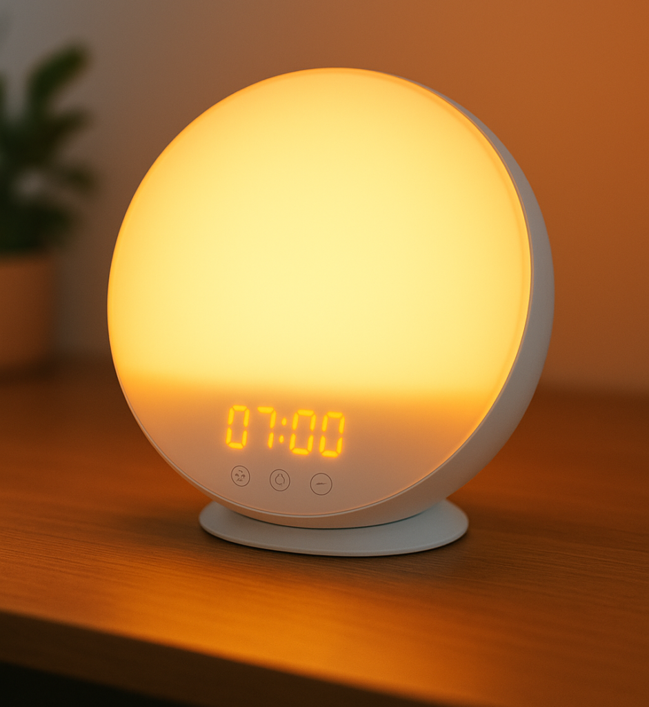 wake up light sunrise alarm clock 1